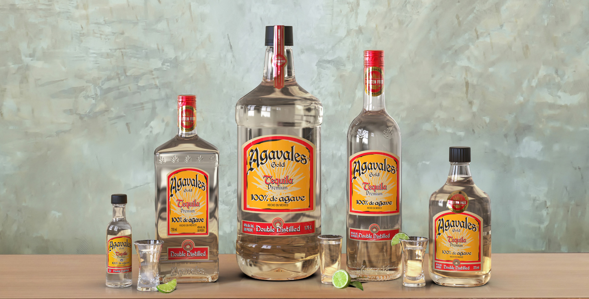 Agavales Tequila Original Gold Main Lineup